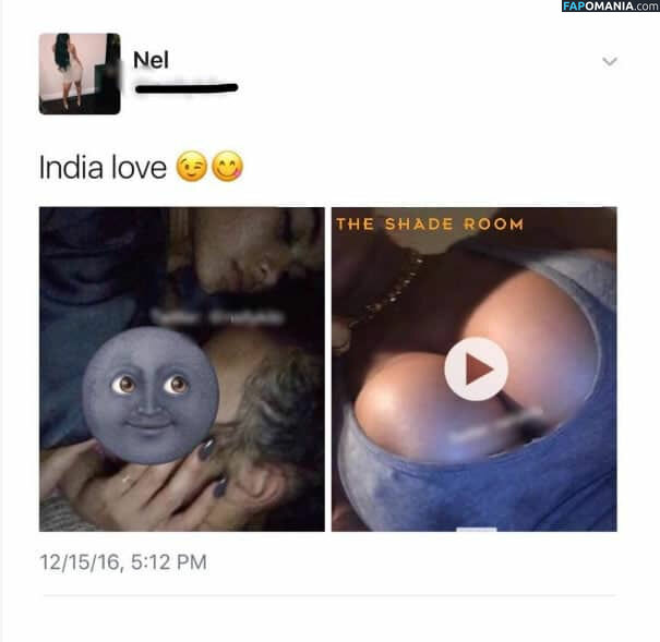 India Westbrooks Naakt Gelekte foto #1