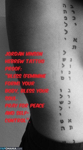 Jordan Hinson Naakt Gelekte foto #5