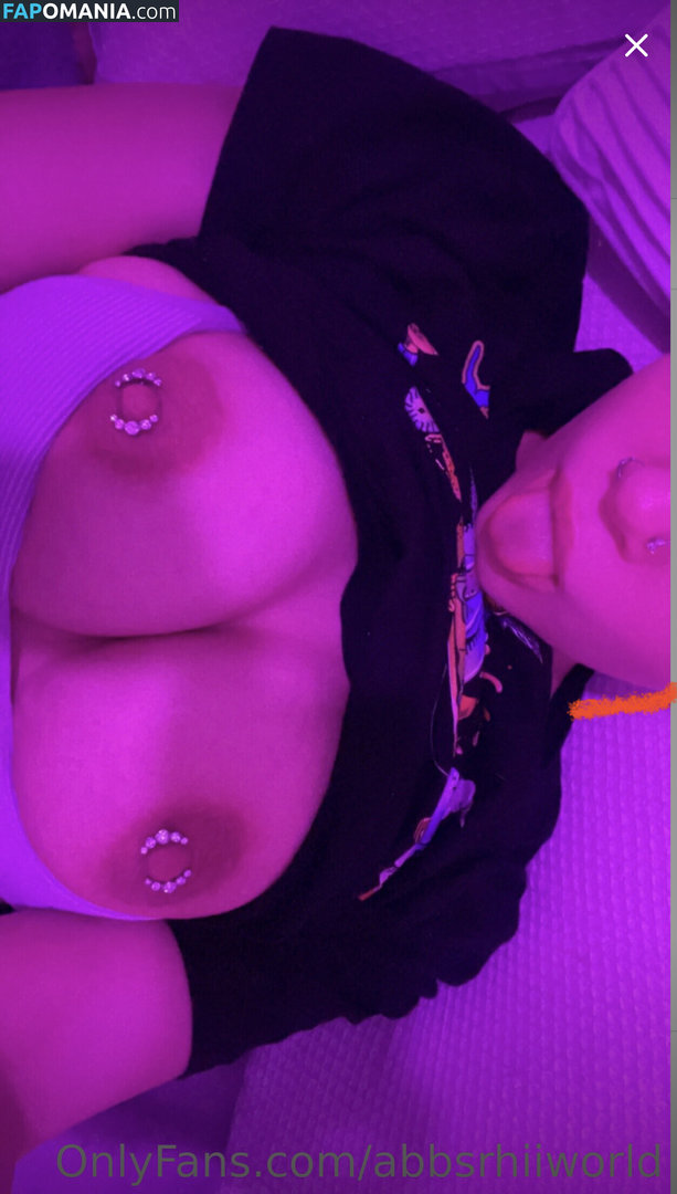 abbsrhii / abbsrhiiworld Naakt OnlyFans  Gelekte foto #3