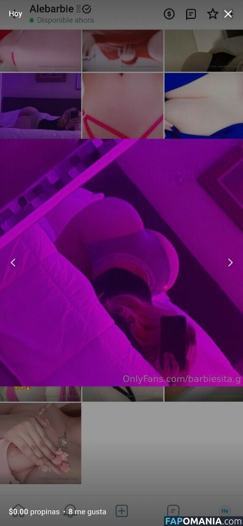 Alebarbie / _barbiesita / barbiesita.g Naakt OnlyFans  Gelekte foto #4