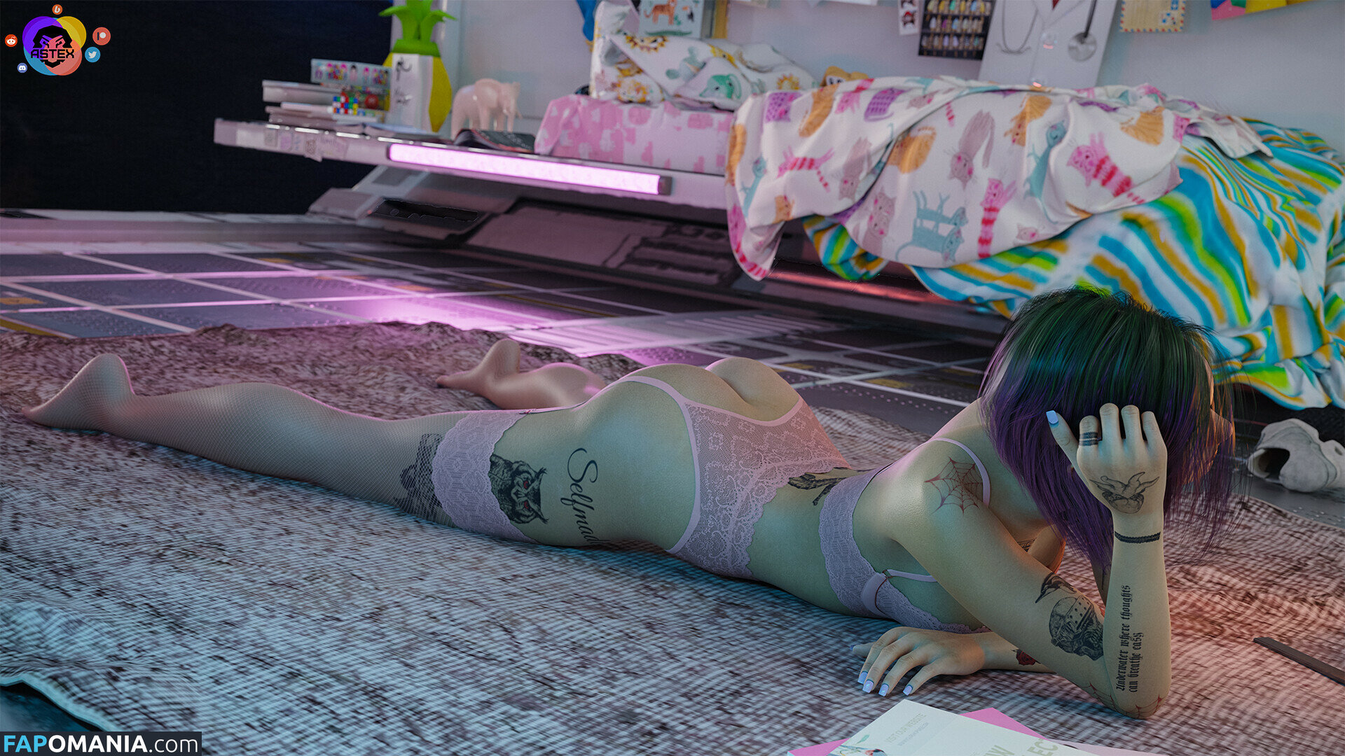 Cyberpunk 2077 / cyberpunkgame Naakt OnlyFans  Gelekte foto #672