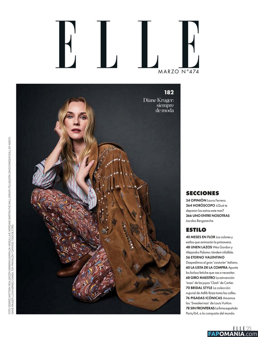 Diane Kruger / dianekruger Naakt OnlyFans  Gelekte foto #2