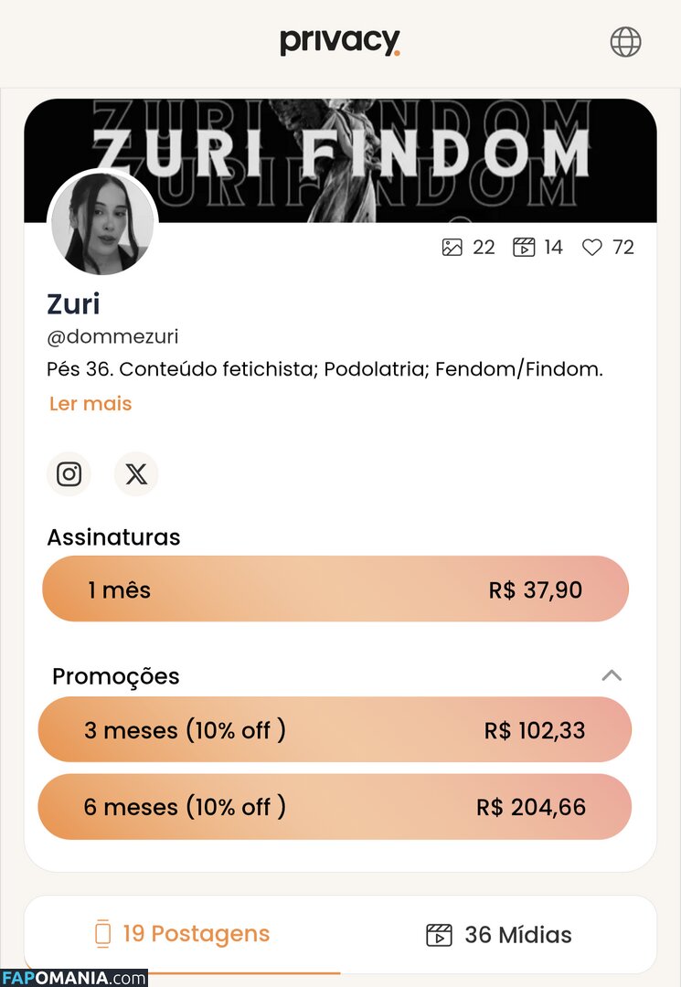 DommeZuri / https: Naakt OnlyFans  Gelekte foto #1