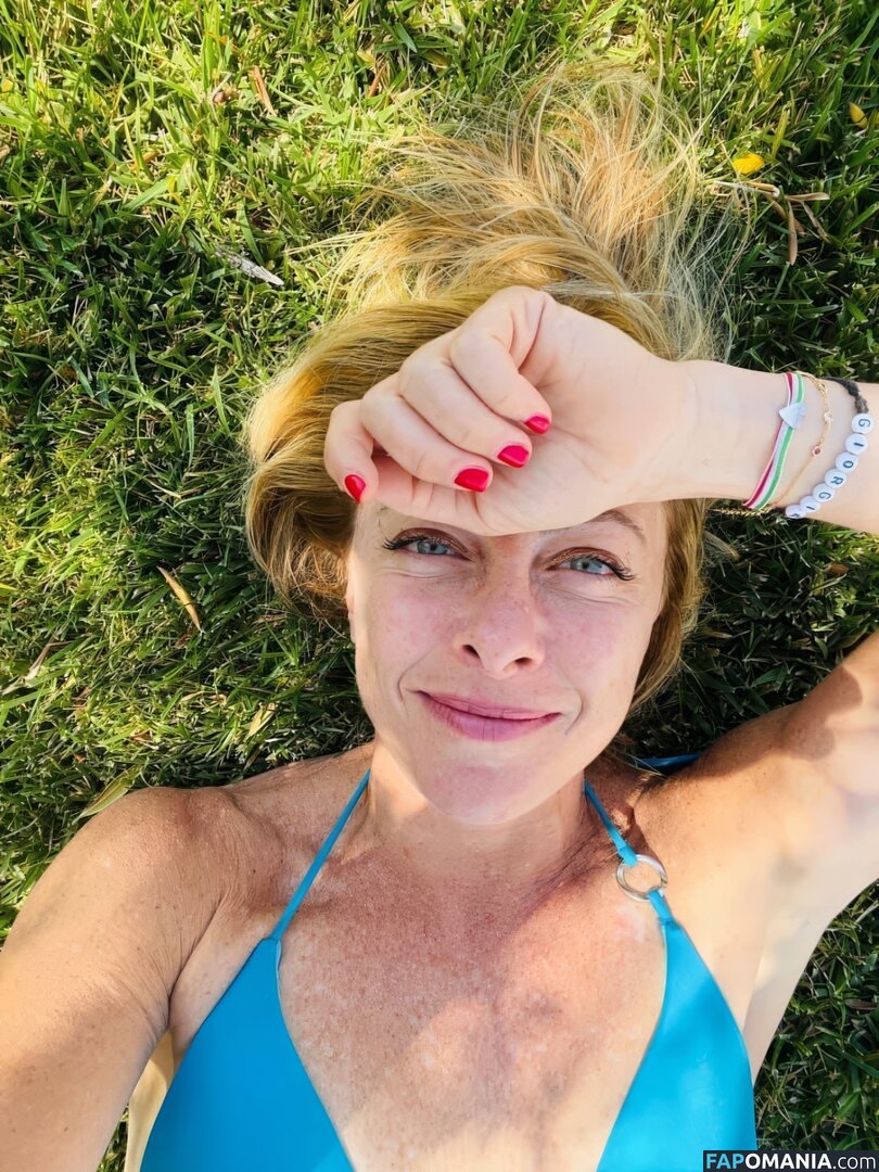Giorgia Meloni / Italian Prime Minister 🇮🇹 / giorgiameloni Naakt OnlyFans  Gelekte foto #1