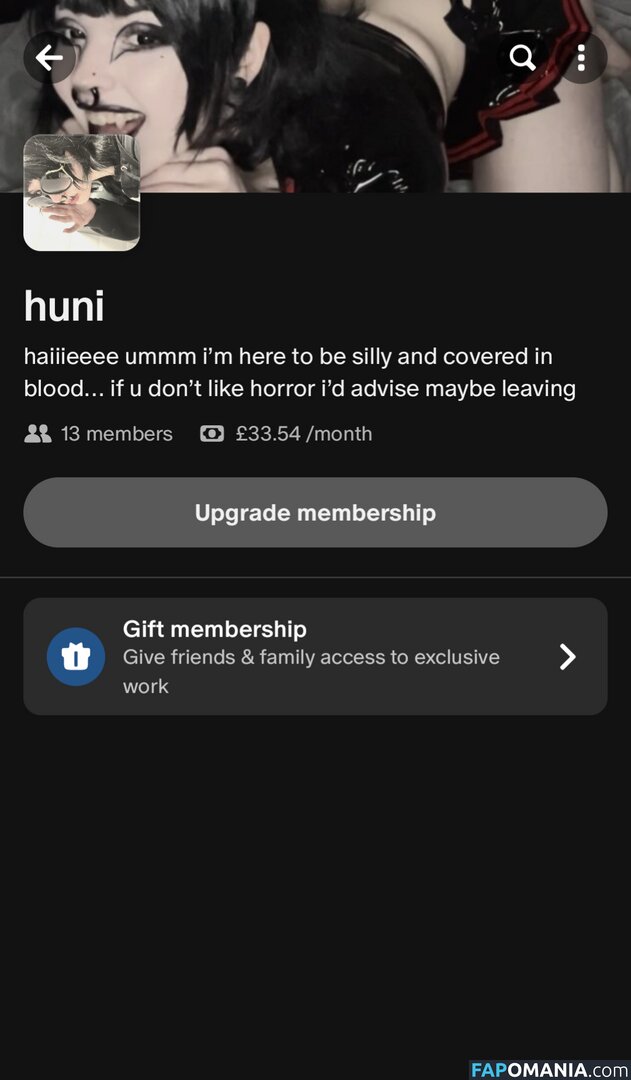 Hunitea / Hunnistixx / disintegrave / https: / hunitea.cos Naakt OnlyFans  Gelekte foto #1