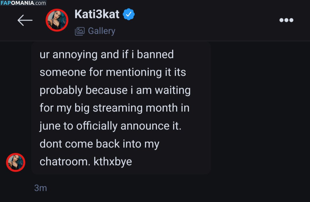 Kati3Kat / Kati3katMFC / blu3kitten / kati3_kat Naakt OnlyFans  Gelekte foto #31