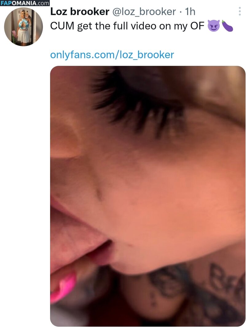 Loz Brooker Naakt OnlyFans  Gelekte foto #1