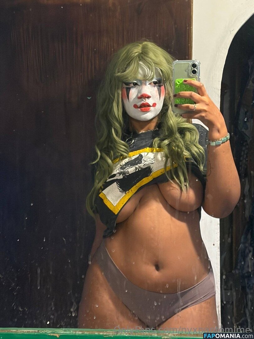Nyx.Pantomime / NyxPan / Pantomimepleasures / https: / le.performer / nyxpantomime / pantomimeclown Naakt OnlyFans  Gelekte foto #6