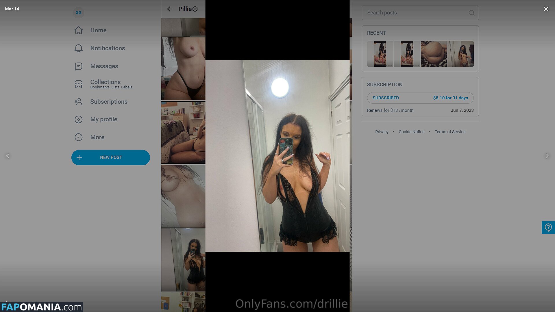 Pillie Naakt OnlyFans  Gelekte foto #7