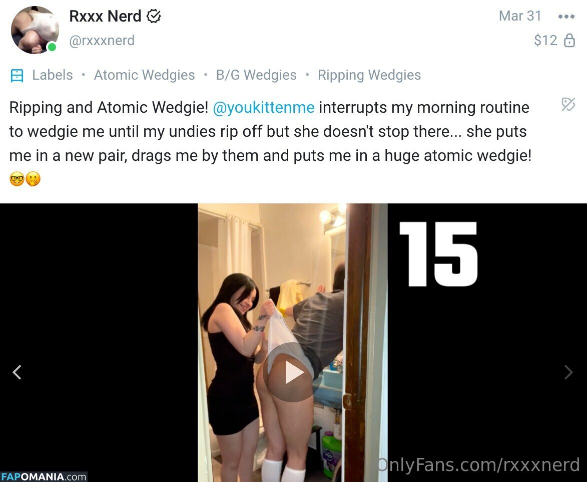 rxxnne25 / rxxxnerd Naakt OnlyFans  Gelekte foto #7