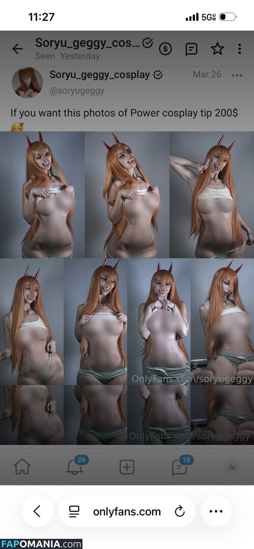 Eugenia Haruno / Soryu Geggy Cosplay / Soryugeggycosplay / soryu_geggy_cosplay / soryugeggy Naakt OnlyFans  Gelekte foto #261