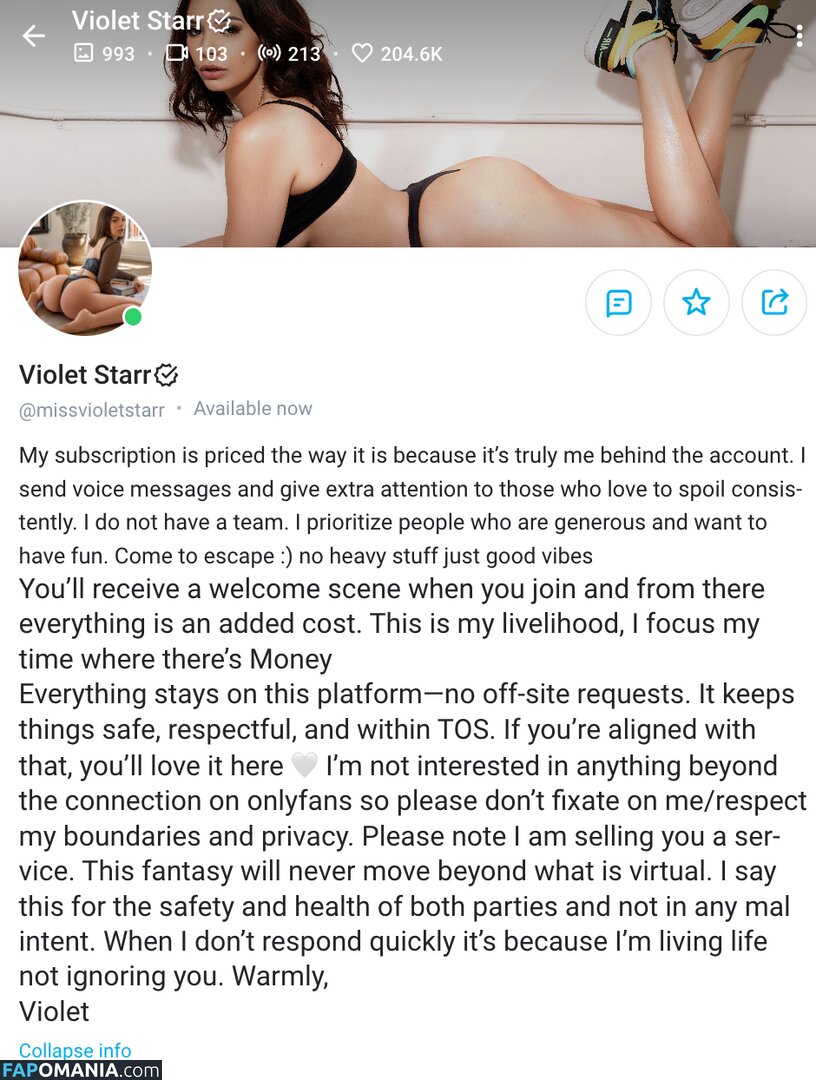 MissVioletStarr / Violet Starr / https: Naakt OnlyFans  Gelekte foto #550