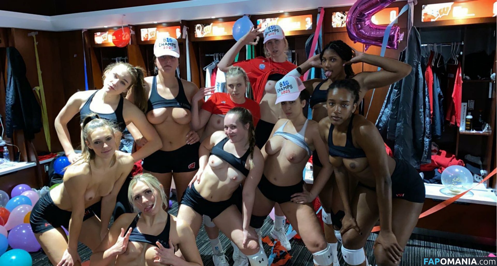 Wisconsin Volleyball Team / badgervb Naakt OnlyFans  Gelekte foto #1